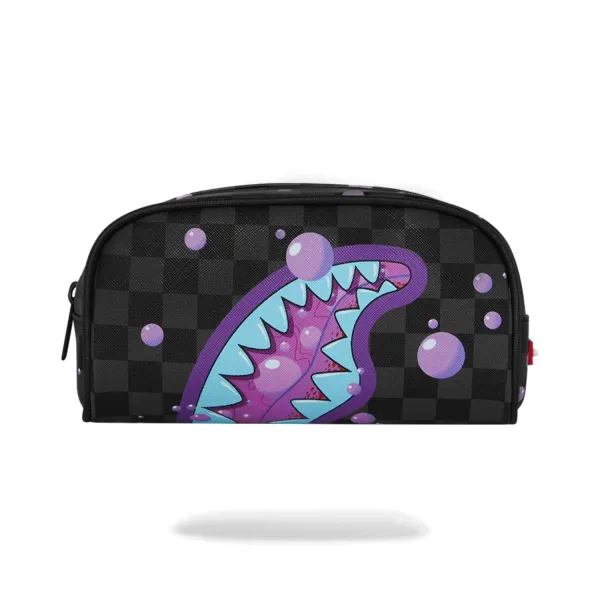 Estuche Sprayground Purple Slime Takeover Pouch