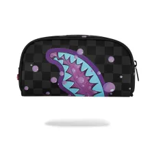 Estuche Sprayground Purple Slime Takeover Pouch