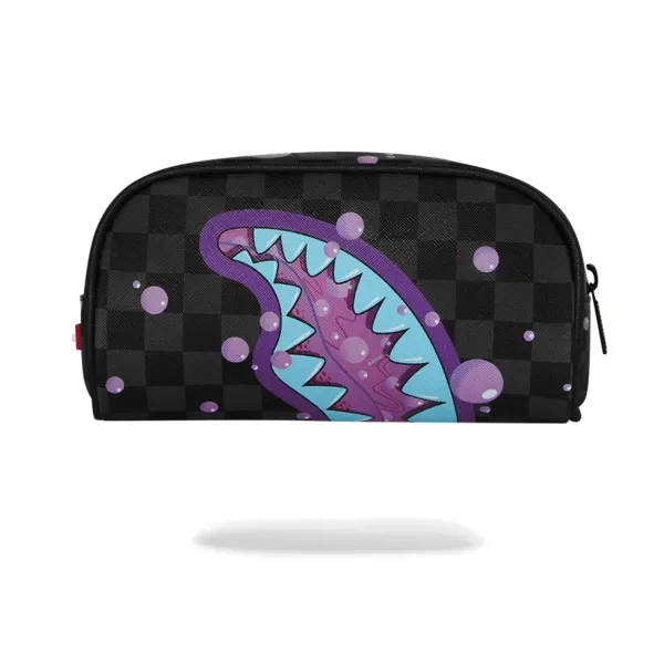 Estuche Sprayground Purple Slime Takeover Pouch