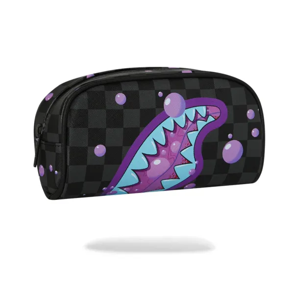 Estuche Sprayground Purple Slime Takeover Pouch