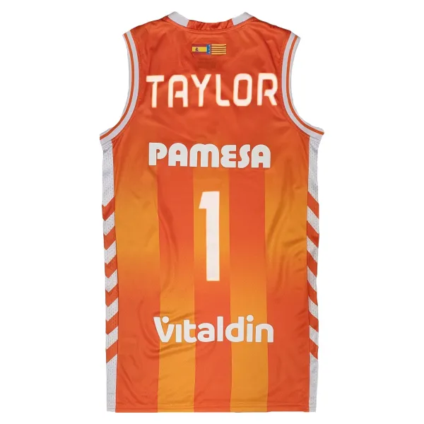 Camiseta Kameron Taylor Valencia Basket ACB Primera Equipacion 2026 Hummel