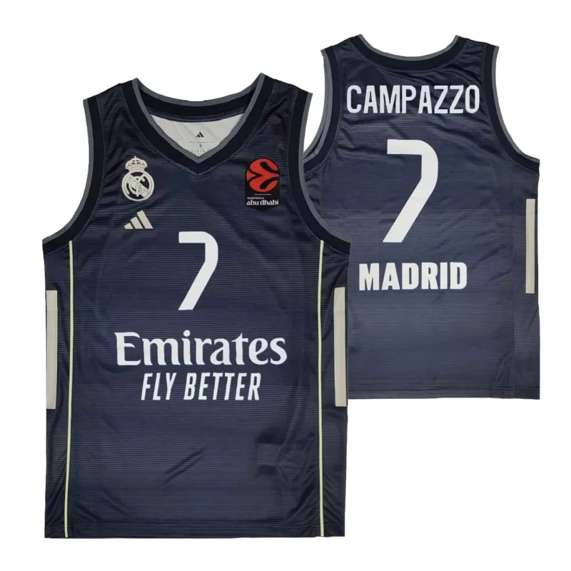 Camiseta Campazzo Real Madrid Adidas Junior - Principal