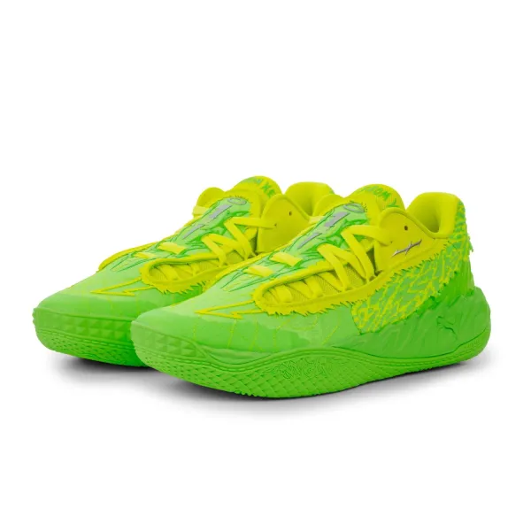 Puma MB.05 Low Fluorish verde - lateral