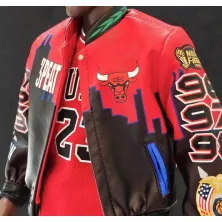 Figura Jordan Enterbay con Bulls - chaqueta Figura Jordan Enterbay con Bulls - chaqueta