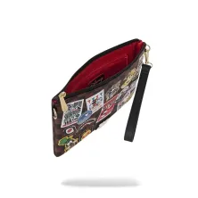 Bolso de mano Sprayground Mickey Mouse Global Mogul Crossover Clutch
