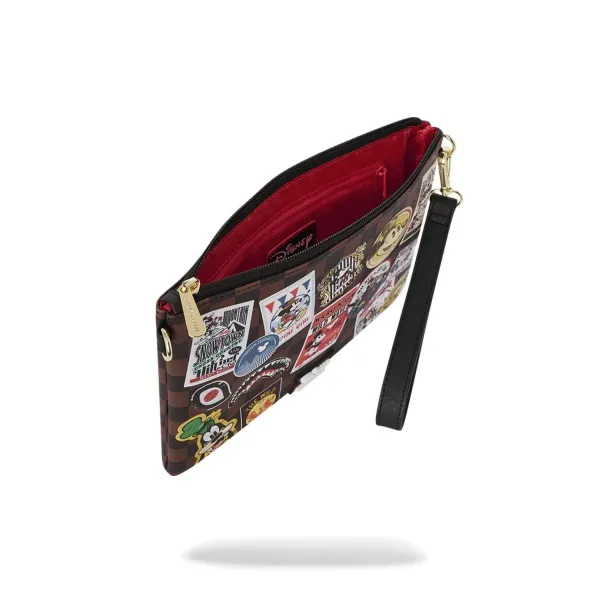 Bolso de mano Sprayground Mickey Mouse Global Mogul Crossover Clutch