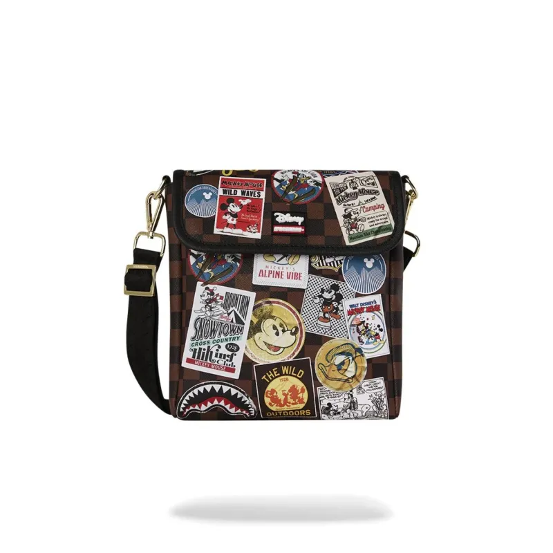 Bolso Sprayground Mickey Mouse Global Mogul Sling