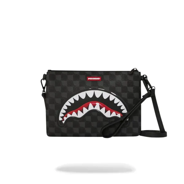 Bolso de mano Sprayground Sharks in Paris Balloon Crossover Clutch
