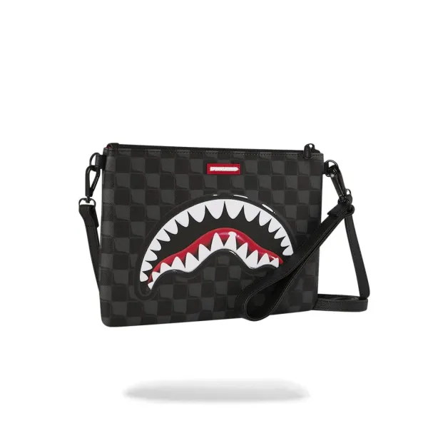 Bolso de mano Sprayground Sharks in Paris Balloon Crossover Clutch
