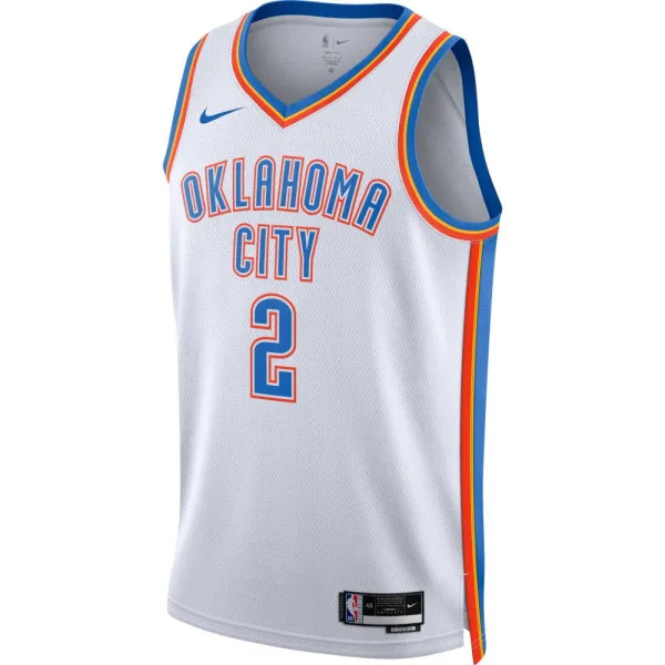 Camiseta Shai Oklahoma City Thunder Nike blanca - principal