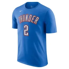 Camiseta manga corta Shai Oklahoma City en azul - principal