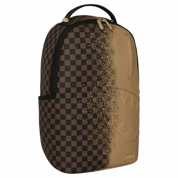 Sprayground Henny Sptriz - mochila marron lateral 2 Sprayground Henny Sptriz - mochila marron lateral 2