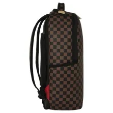 Sprayground Henny Sptriz - mochila marron de lado Sprayground Henny Sptriz - mochila marron de lado
