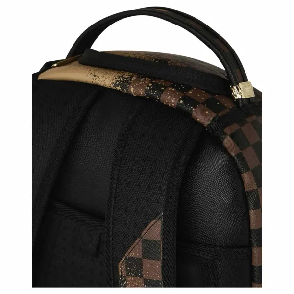 Sprayground Henny Sptriz - mochila marron asa Sprayground Henny Sptriz - mochila marron asa