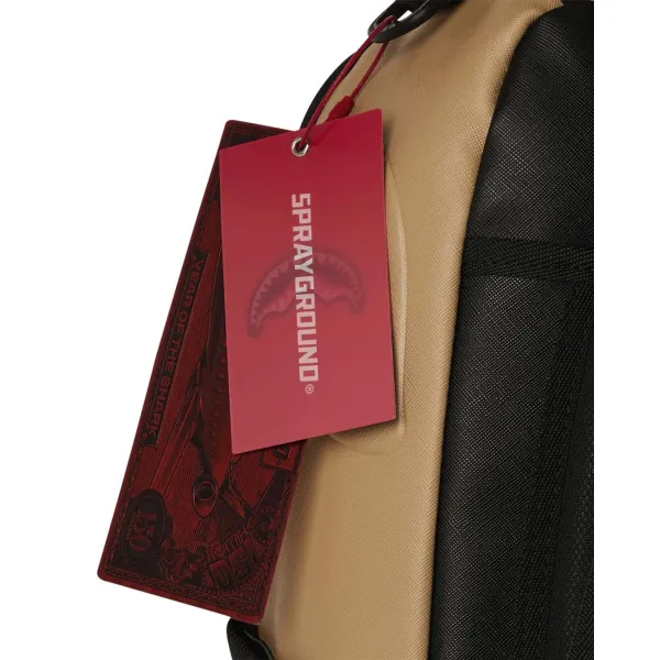 Sprayground Henny Sptriz - mochila marron etiqueta Sprayground Henny Sptriz - mochila marron etiqueta