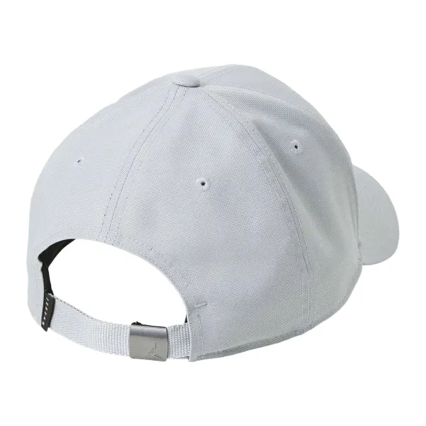 Gorra Curva Jordan Rise Cap Metal Light Grey