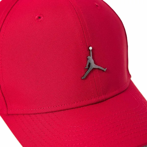 Gorra Curva Jordan Rise Cap Metal Red