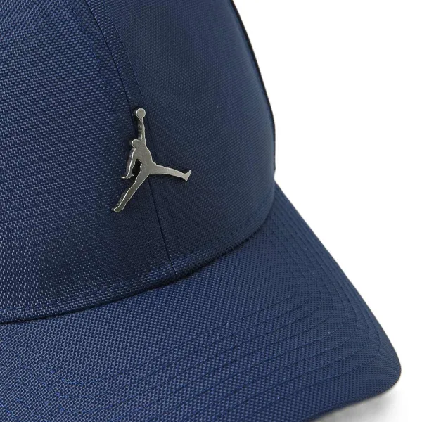Gorra Curva Jordan Rise Cap Metal Navy