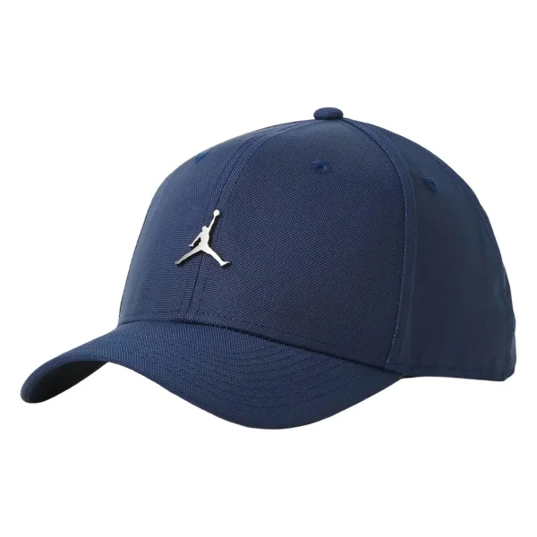 Gorra Curva Jordan Rise Cap Metal Navy