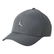 Gorra Curva Jordan Rise Cap Metal Dark Grey