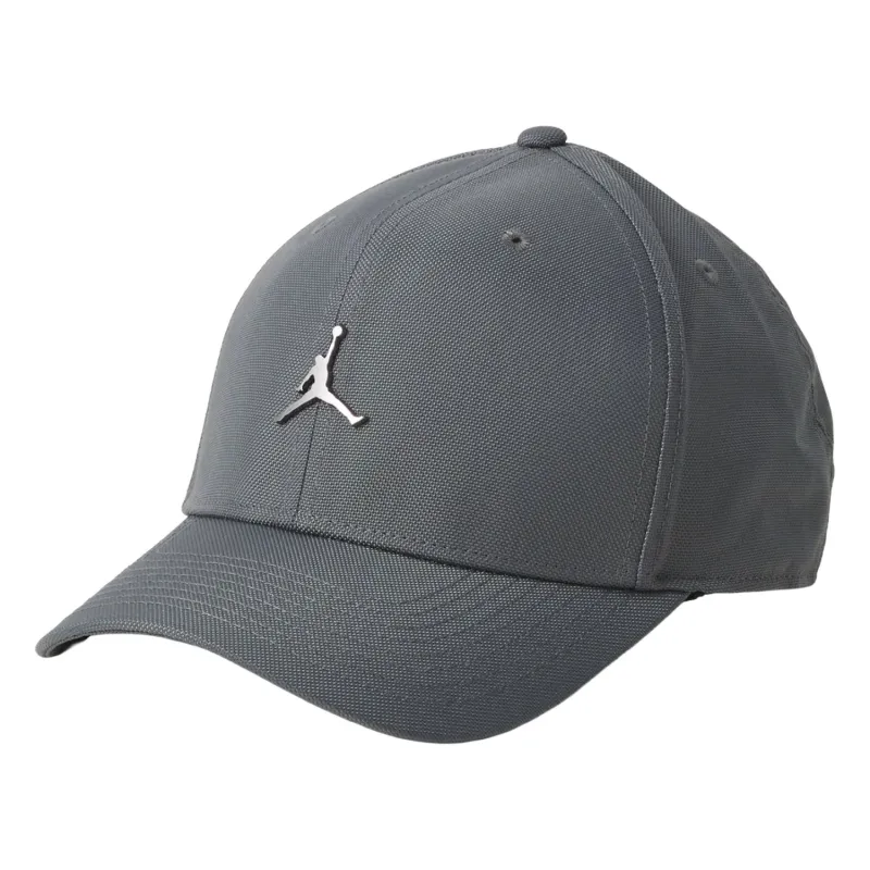 Gorra Curva Jordan Rise Cap Metal Dark Grey