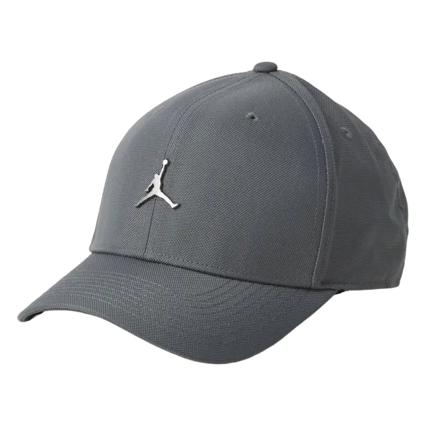 Gorra Curva Jordan Rise Cap Metal Dark Grey