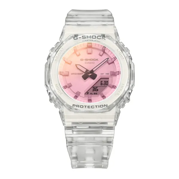 G-Shock GMA-P2100SR-7AER traslúcido - frontal