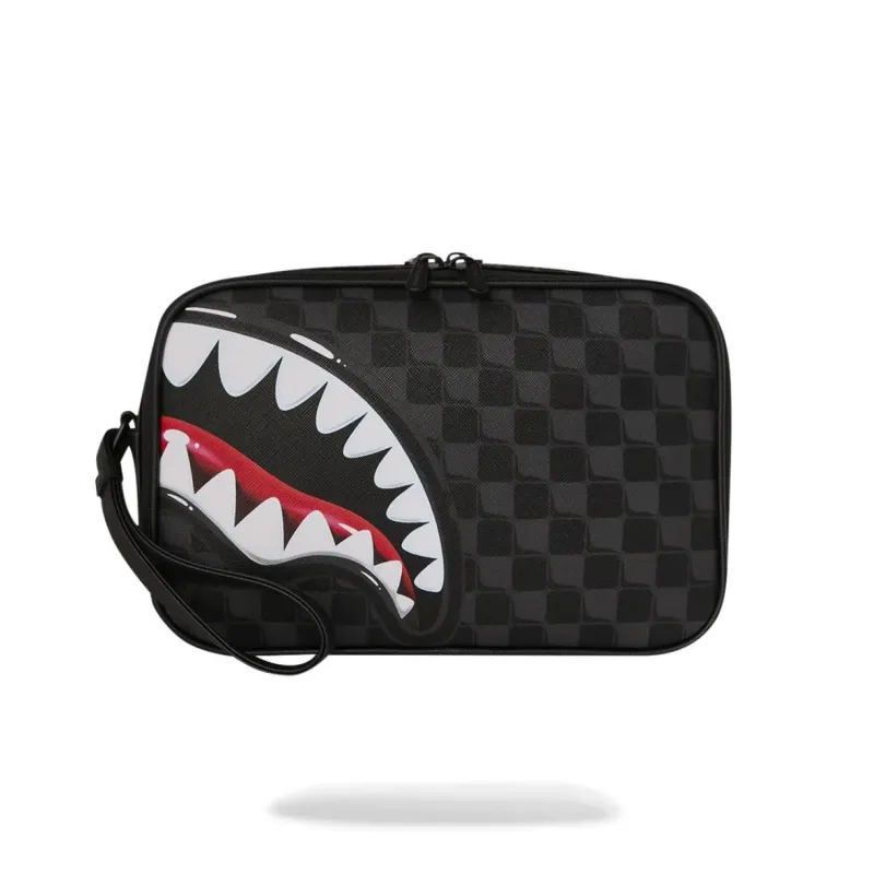 Neceser Sprayground Sharks in Paris Balloon Black Toiletry Brick