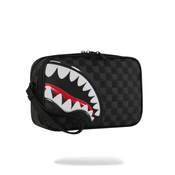 Neceser Sprayground Sharks in Paris Balloon Black Toiletry Brick