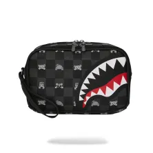 Neceser Sprayground Gray Peeking Character Toiletry Brick