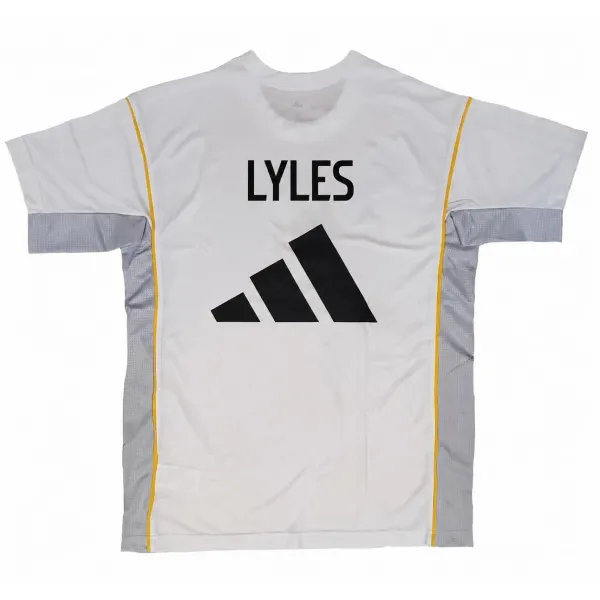 Camiseta manga corta Trey Liles Real Madrid Baloncesto Adidas ACB - trasera