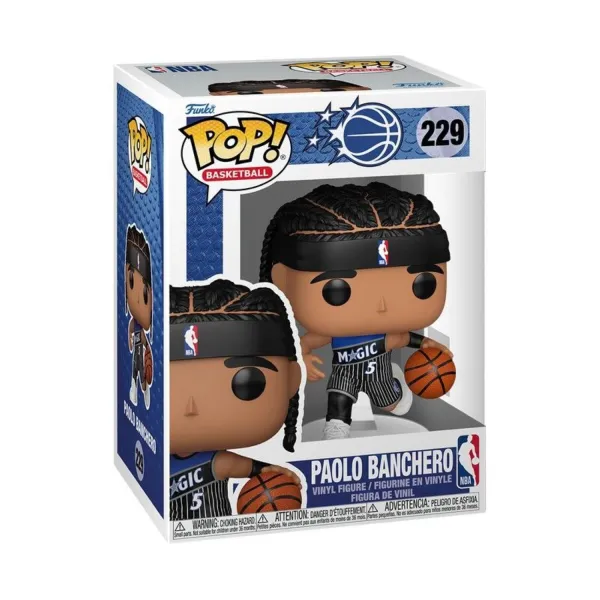 Figura Funko Pop NBA Paolo Banchero 229, Icon Edition Orlando Magic