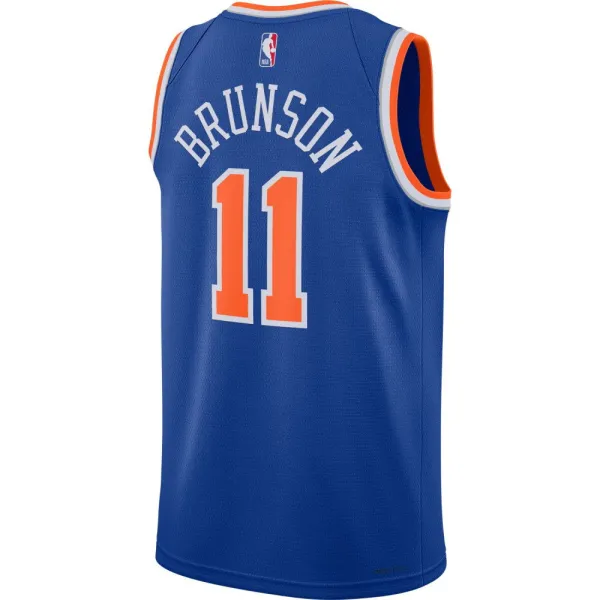 Camiseta Jalen Brunson Knicks swingman azul - trasera