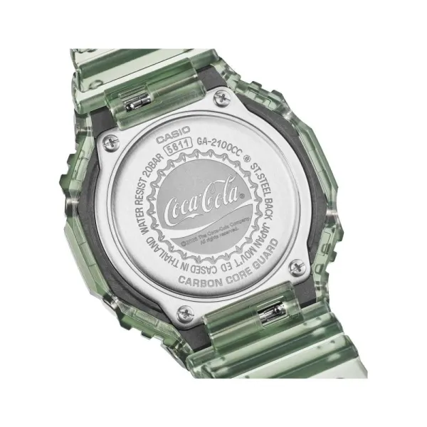Casio G-Shock GA-2100CC-3AER x Coca Cola