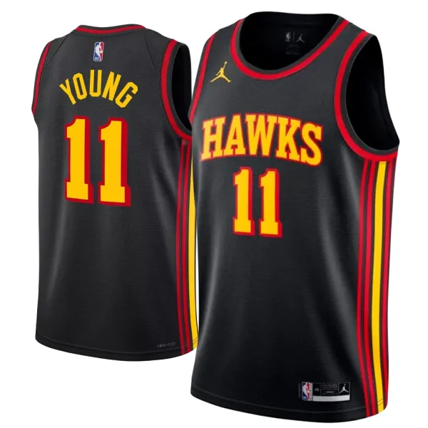 Camiseta Trae Young Atlanta Hawks Statement para niños - principal
