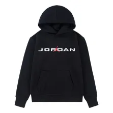 Sudadera Jordan Air Baseline negra - foto frontal Sudadera Jordan Air Baseline negra - foto frontal