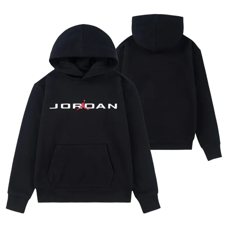 Sudadera Jordan Air Baseline negra - foto doble