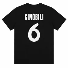 Camiseta manga corta Ginobili Virtus Kinder negra