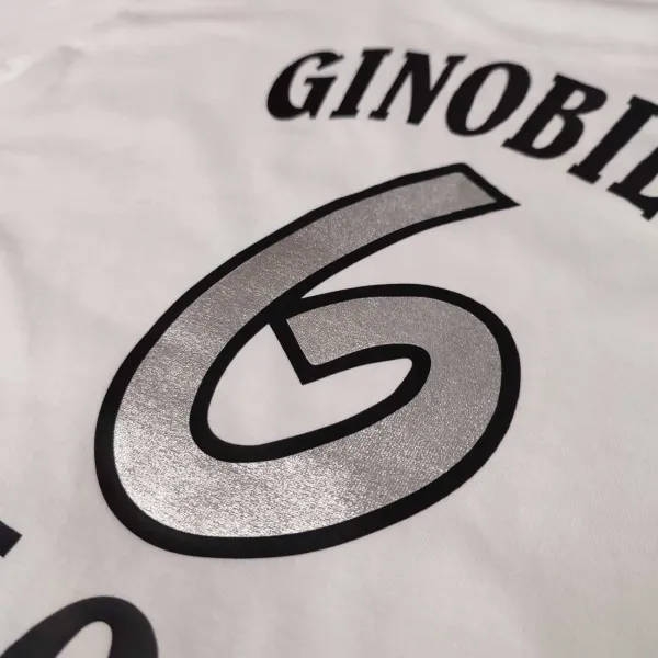Camiseta manga corta Ginobili Virtus Kinder Blanca