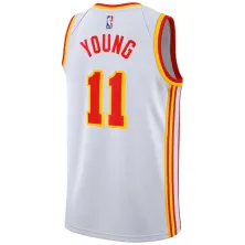 Camiseta Trae Young Atlanta Hawks Association Edition Swingman Jersey Junior