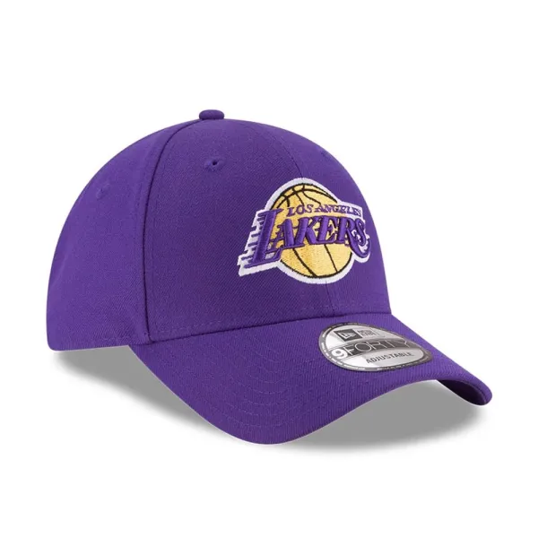 Gorra Lakers Morada New Era Junior - lateral Gorra Lakers Morada New Era Junior - lateral
