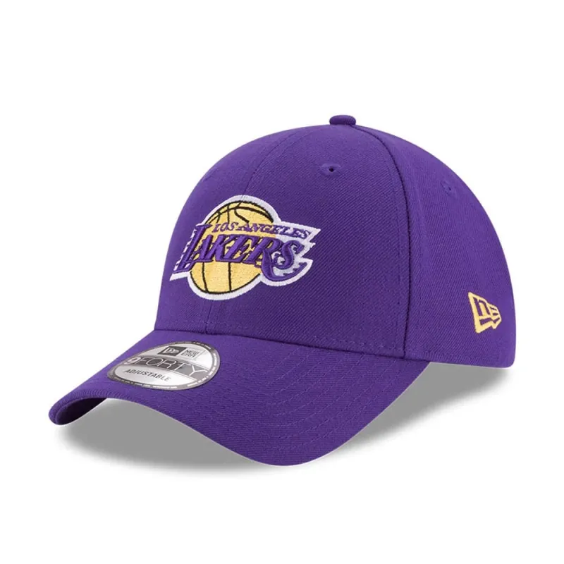 Gorra Lakers Morada New Era Junior - frontal