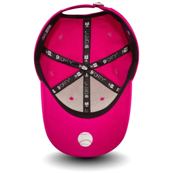 Gorra NY para niñas rosa - interior Gorra NY para niñas rosa - interior