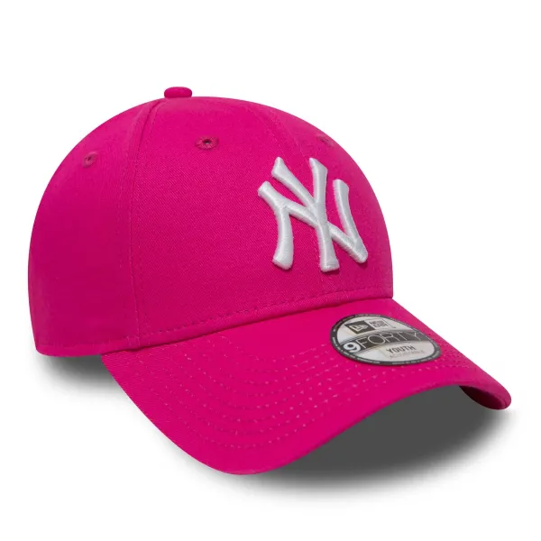 Gorra NY para niñas rosa - lateral Gorra NY para niñas rosa - lateral