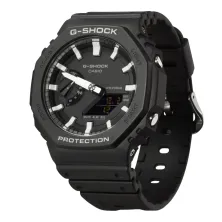 G-Shock GA 2100 1AER Black - lateral G-Shock GA 2100 1AER Black - lateral