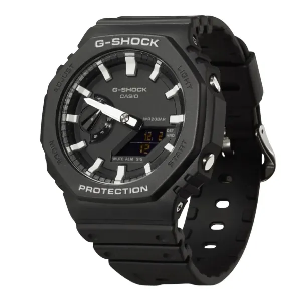 G-Shock GA 2100 1AER Black - lateral G-Shock GA 2100 1AER Black - lateral