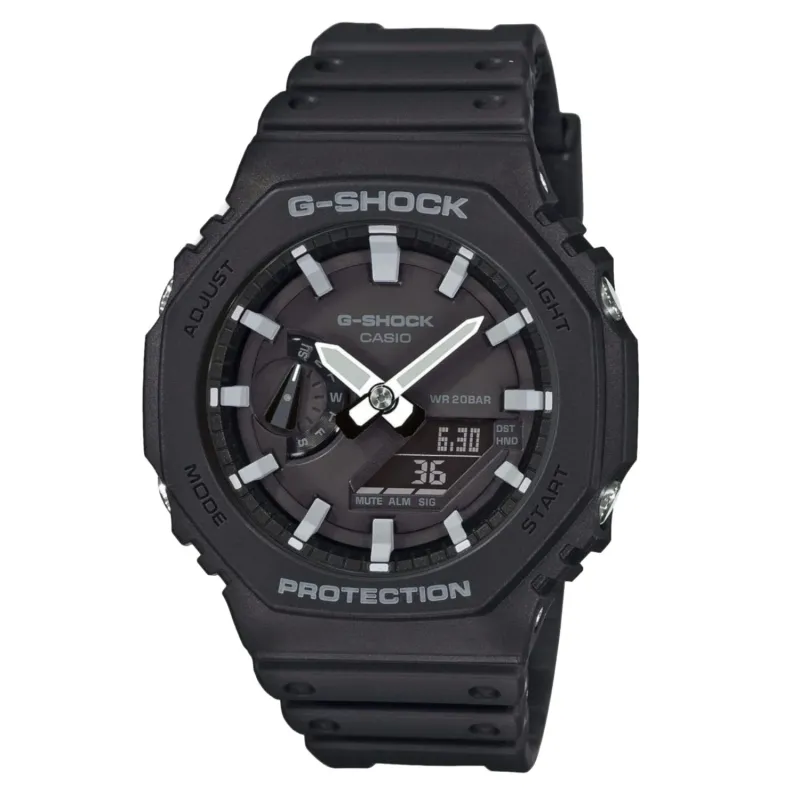 G-Shock GA 2100 1AER negro - frontal