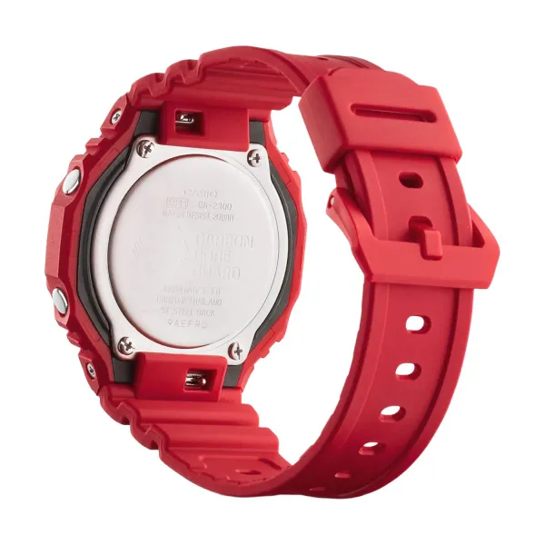G-Shock GA 2100 4AER rojo - tapa