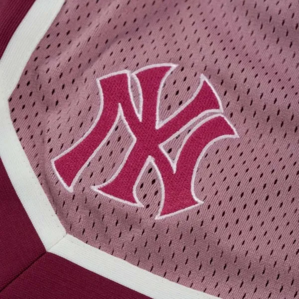 Pantalon Corto New York Yankees New Era MLB Floral Mesh Rosa