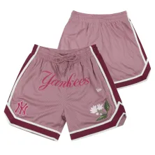 Pantalon Corto New York Yankees New Era MLB Floral Mesh Rosa